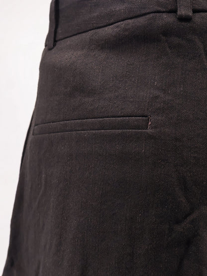 Oversized wool blend trousers thumbnail