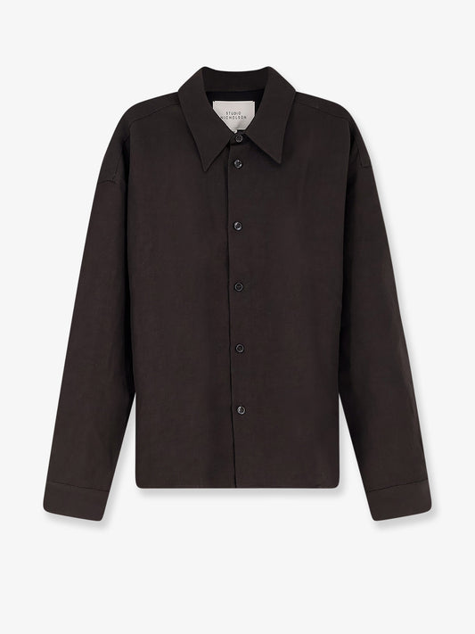 Wool and linen shirt
