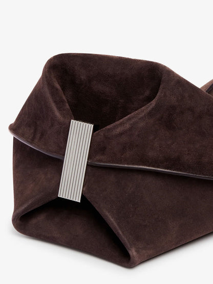 La Scoop suede shoulder bag thumbnail