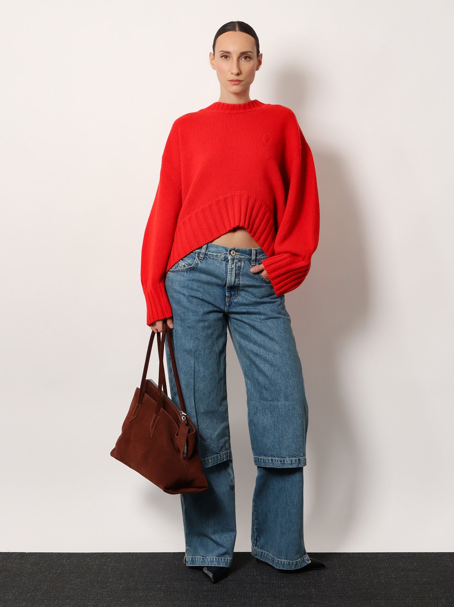 Jeans with Logo embroidery
