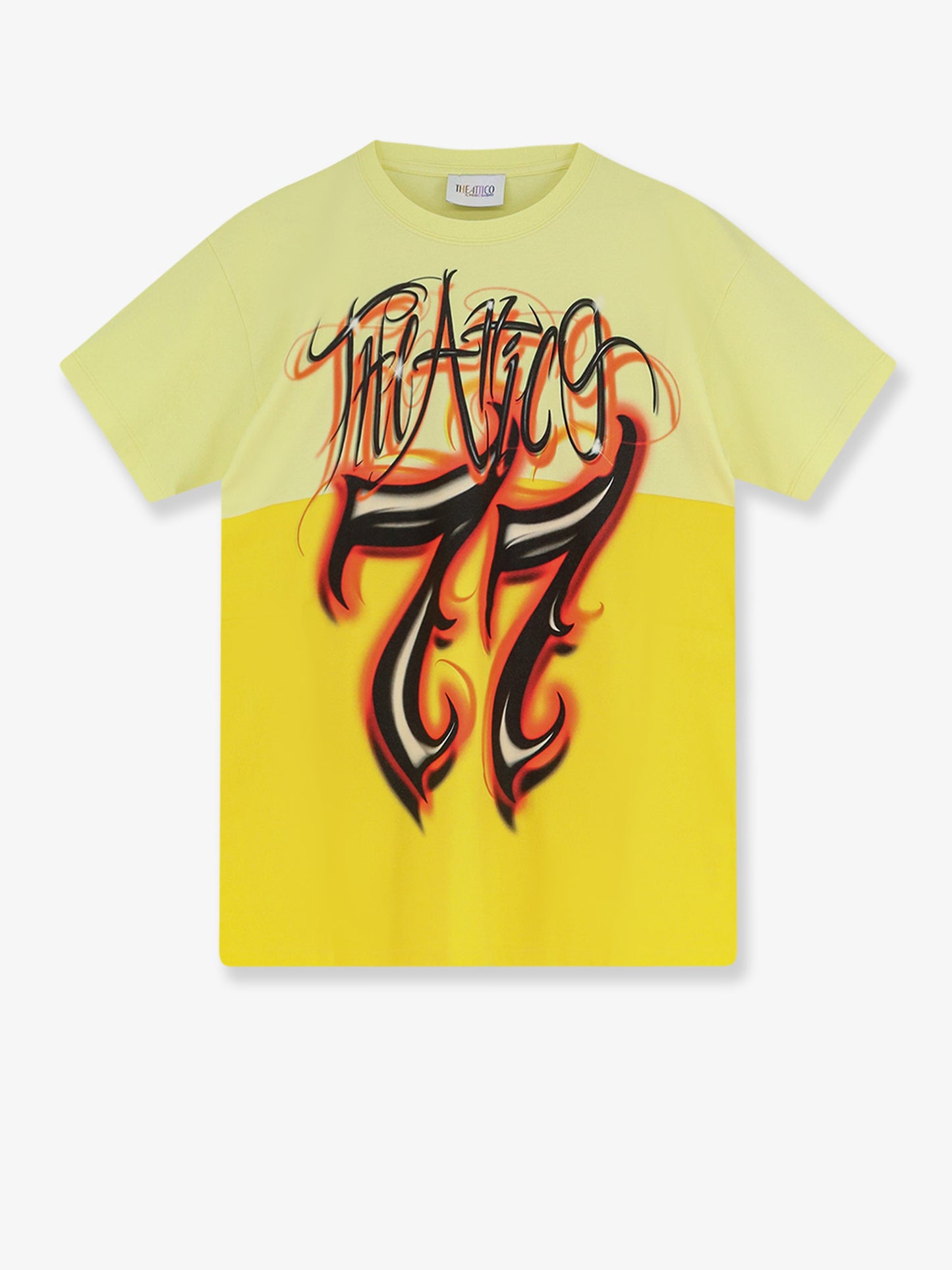 Cotton T-shirt with front logo print