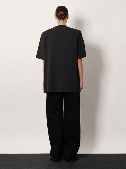 Cotton t-shirt with embroidered logo on the front thumbnail