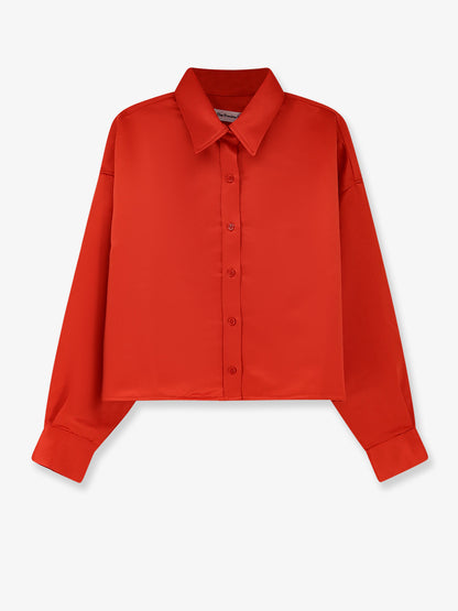 Arlen satin boxy shirt thumbnail