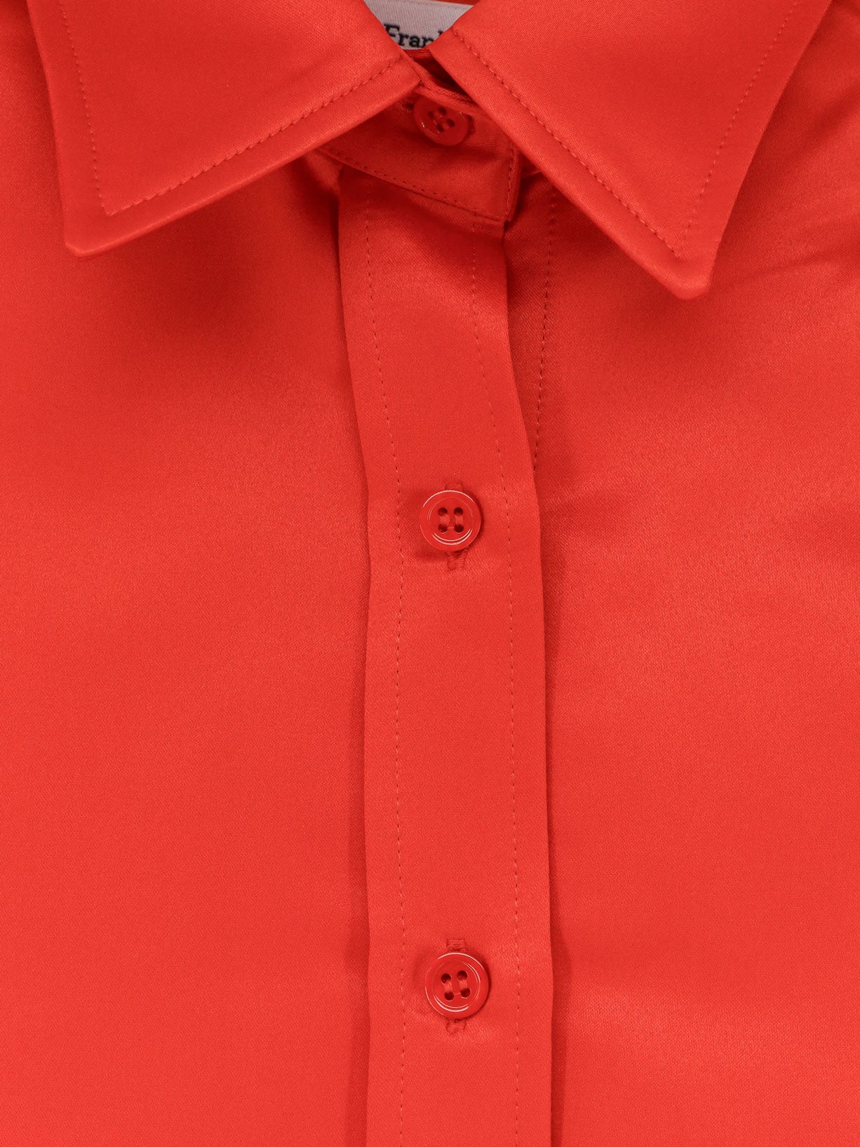 Arlen satin boxy shirt
