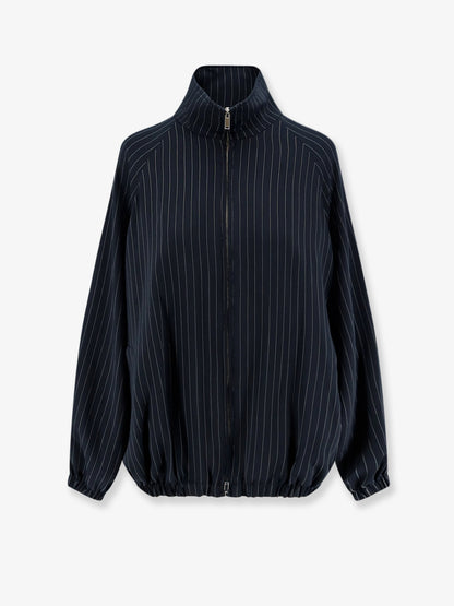 Baxter pinstripe recycled material jacket thumbnail