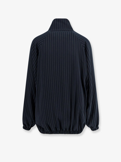 Baxter pinstripe recycled material jacket thumbnail