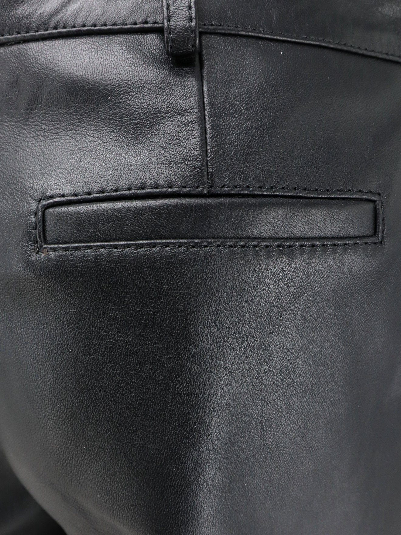 Pantaloni Capri Lior in pelle