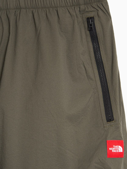 Nylon trousers with patch logo on the side thumbnail