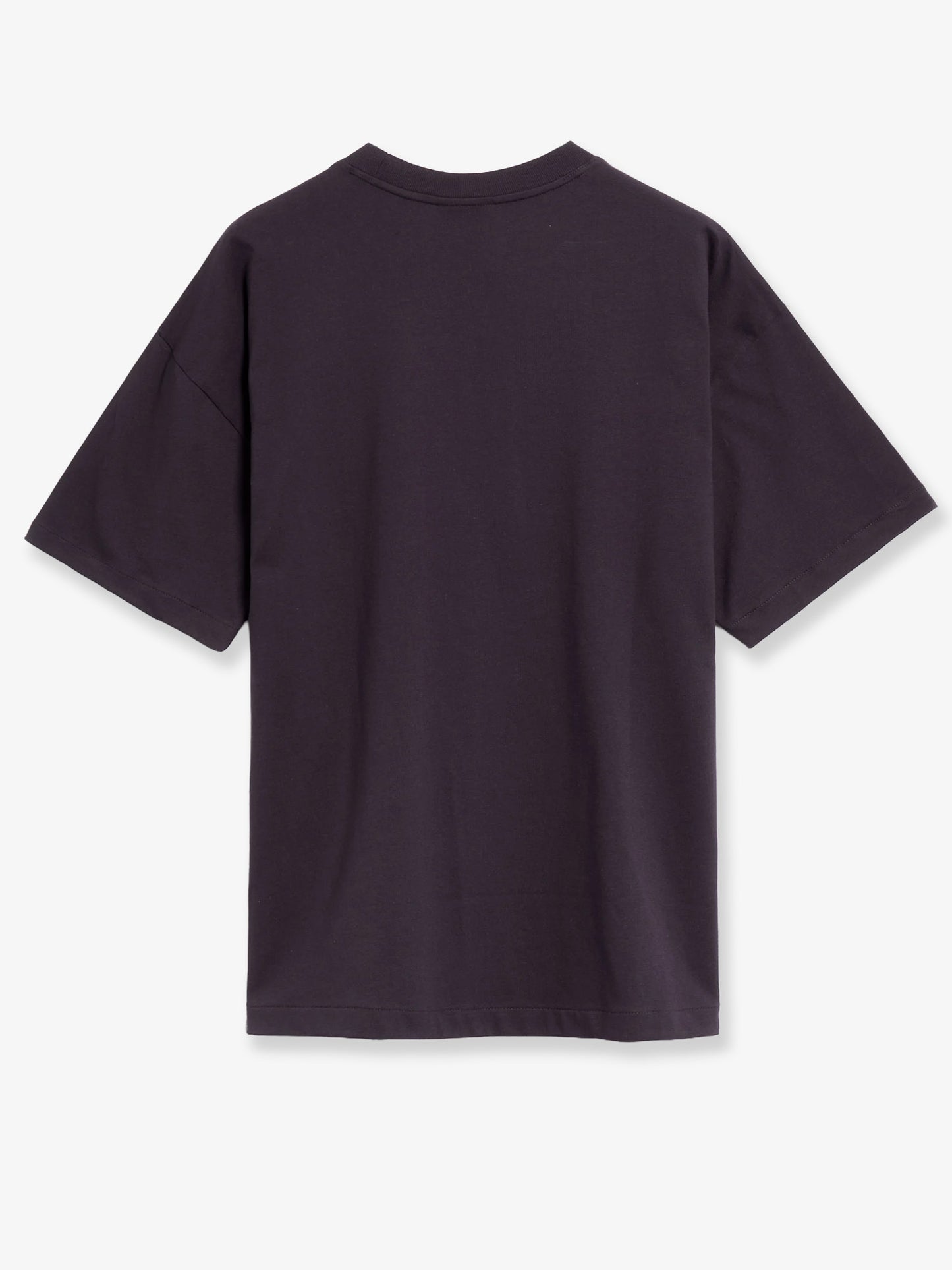 Cotton T-shirt with logo patch on the front