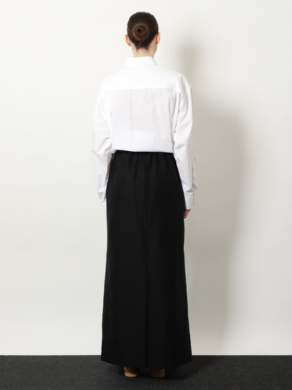 Saul cotton and silk long skirt thumbnail