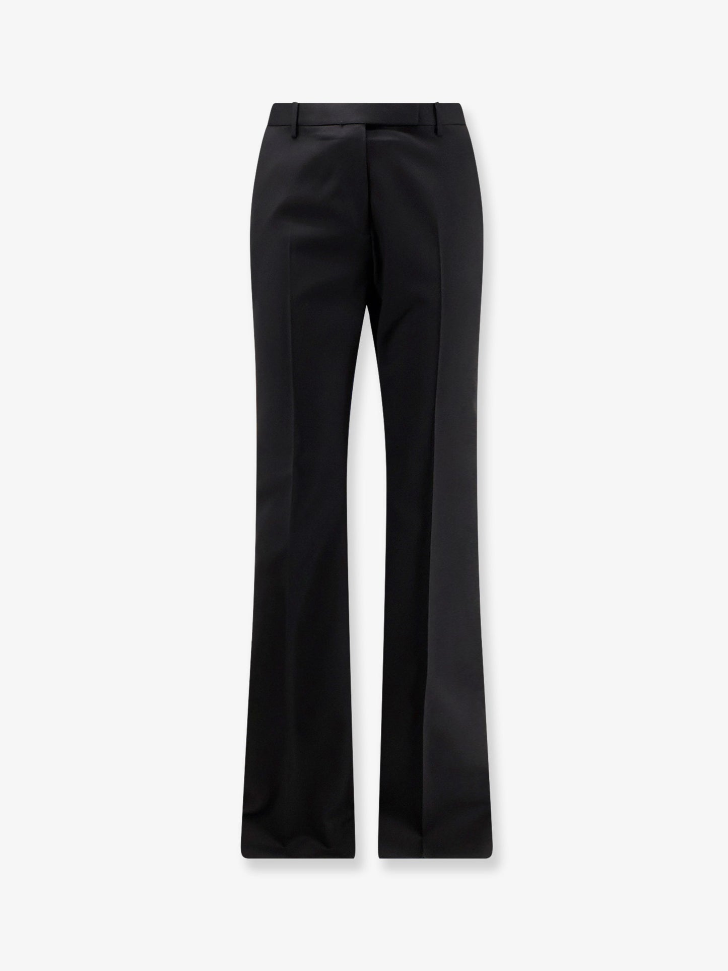Wool and silk trousers
