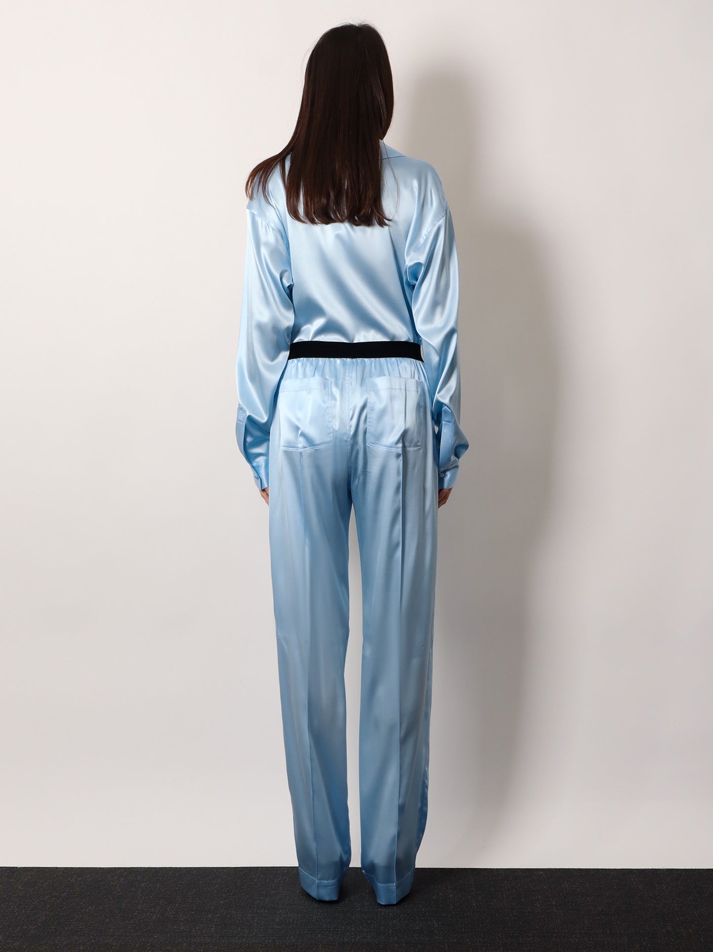 Pantaloni Pigiama in satin stretch