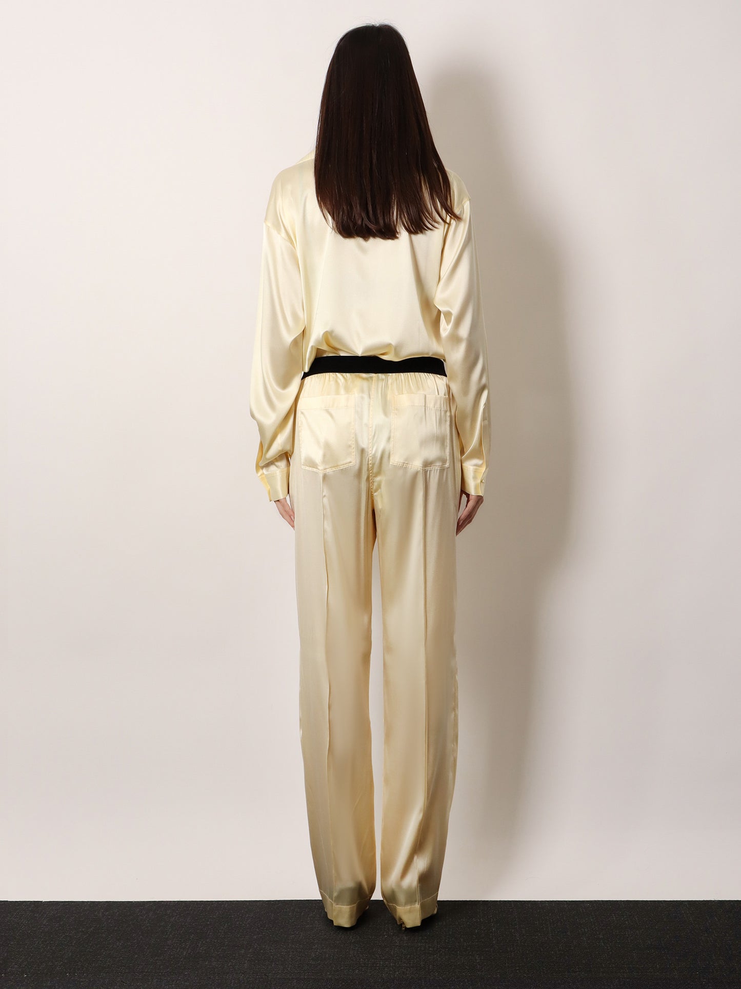 Pantaloni Pigiama in satin stretch
