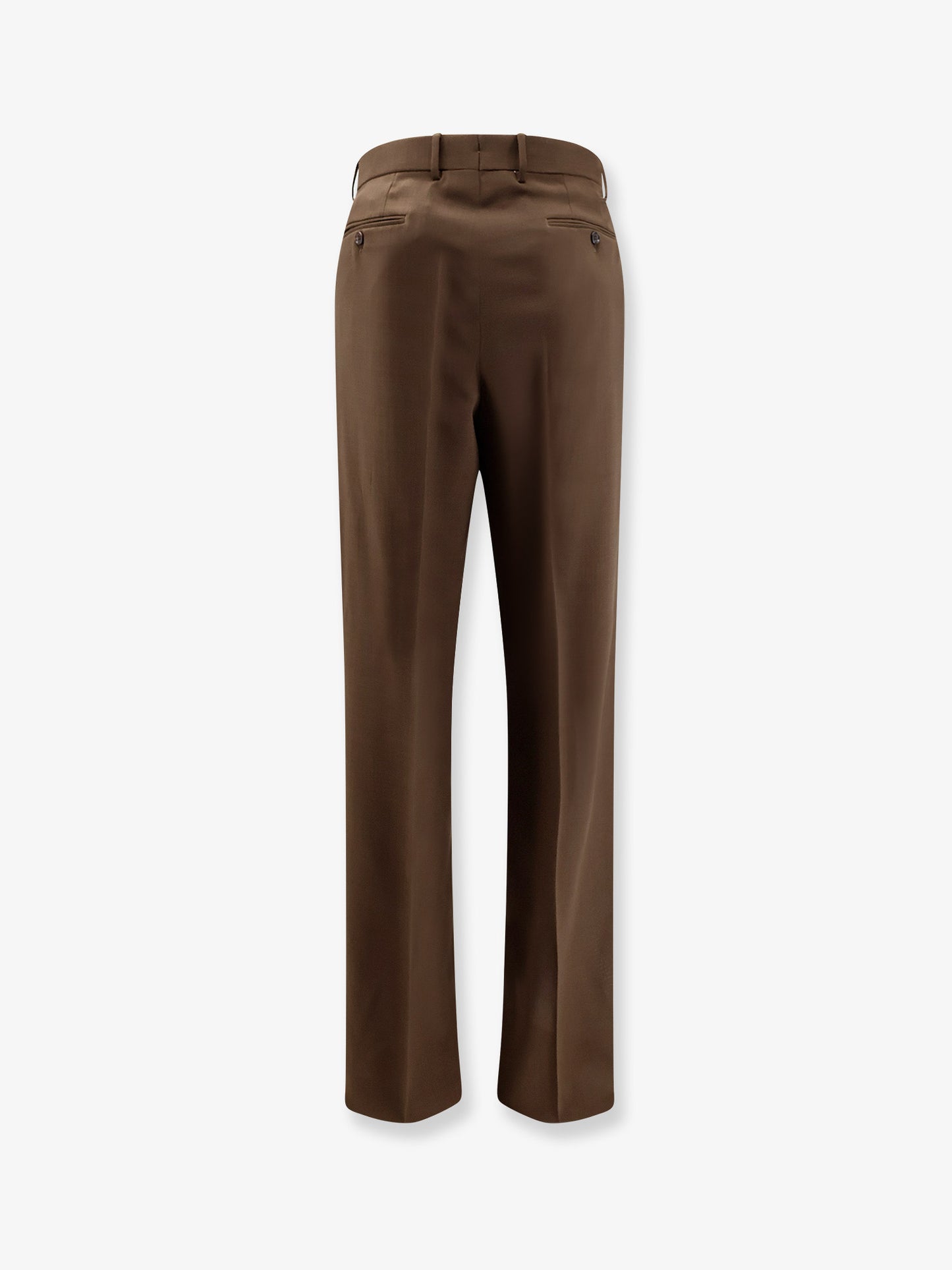 Pantaloni in lana con pinces