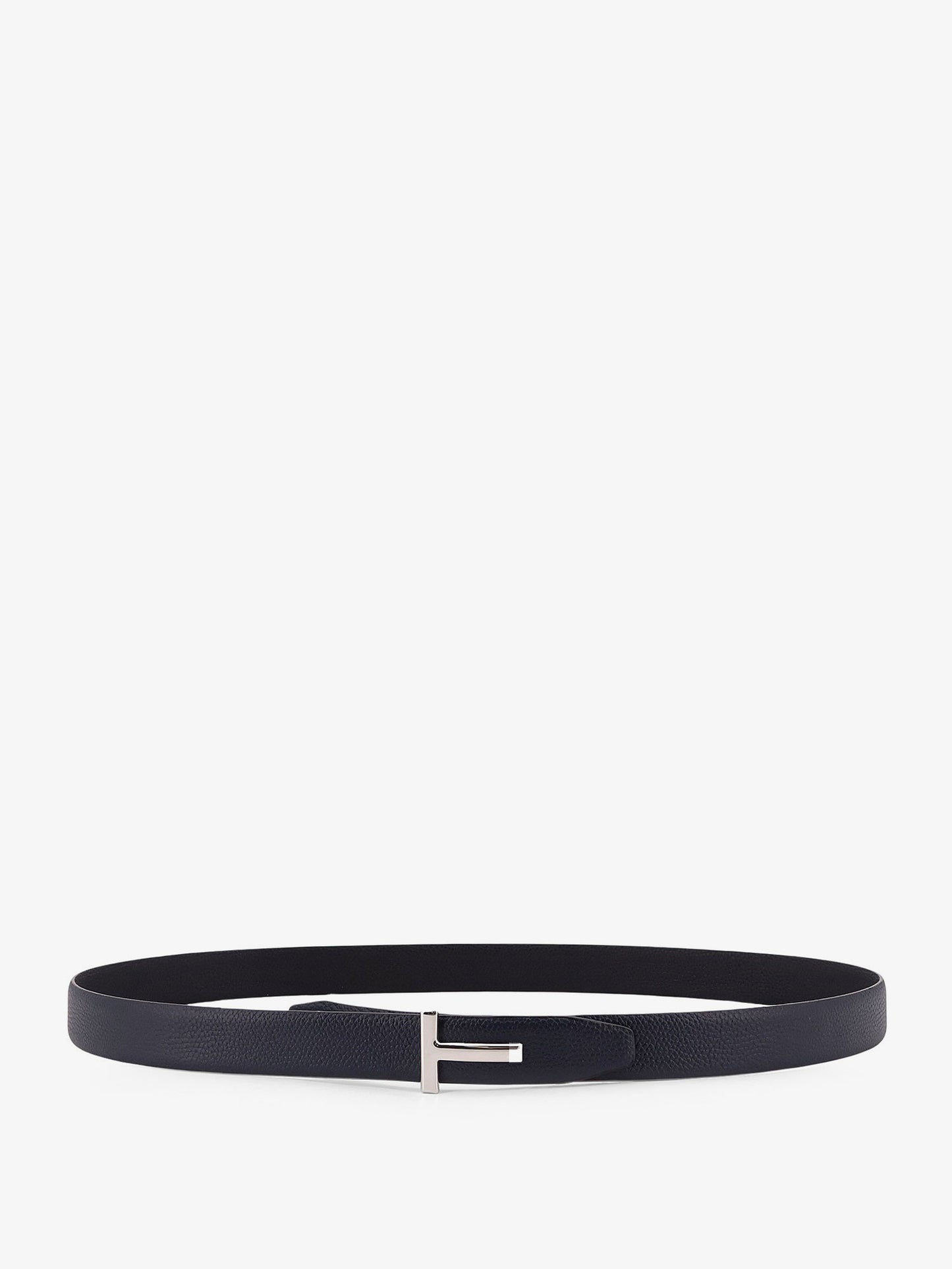 Hammered leather belt