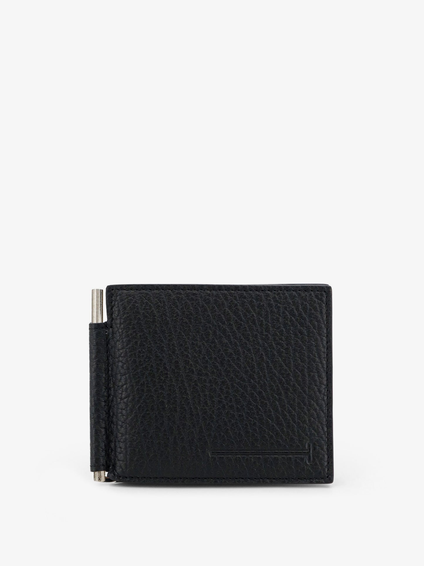 Textured leather wallet