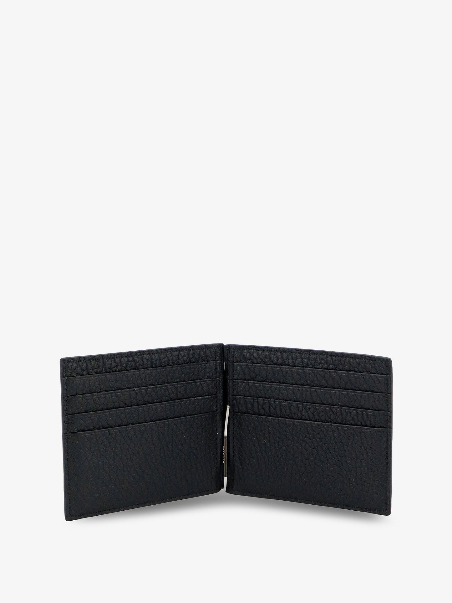 Textured leather wallet