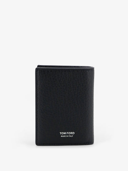Leather card holder with embossed logo thumbnail