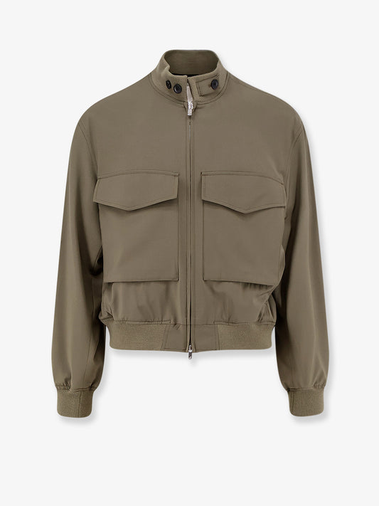 Wool blend jacket