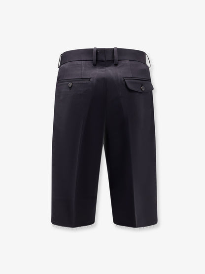 Wool blend bermuda shorts with frontale pinces thumbnail