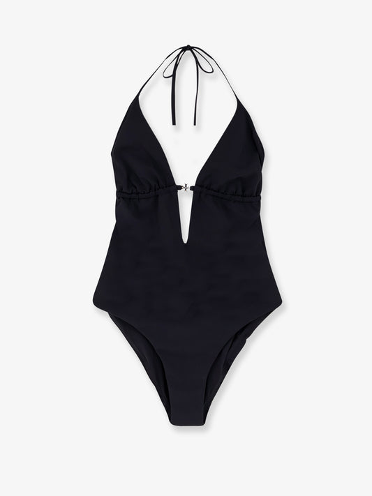 Nylon one-piece swimsuit