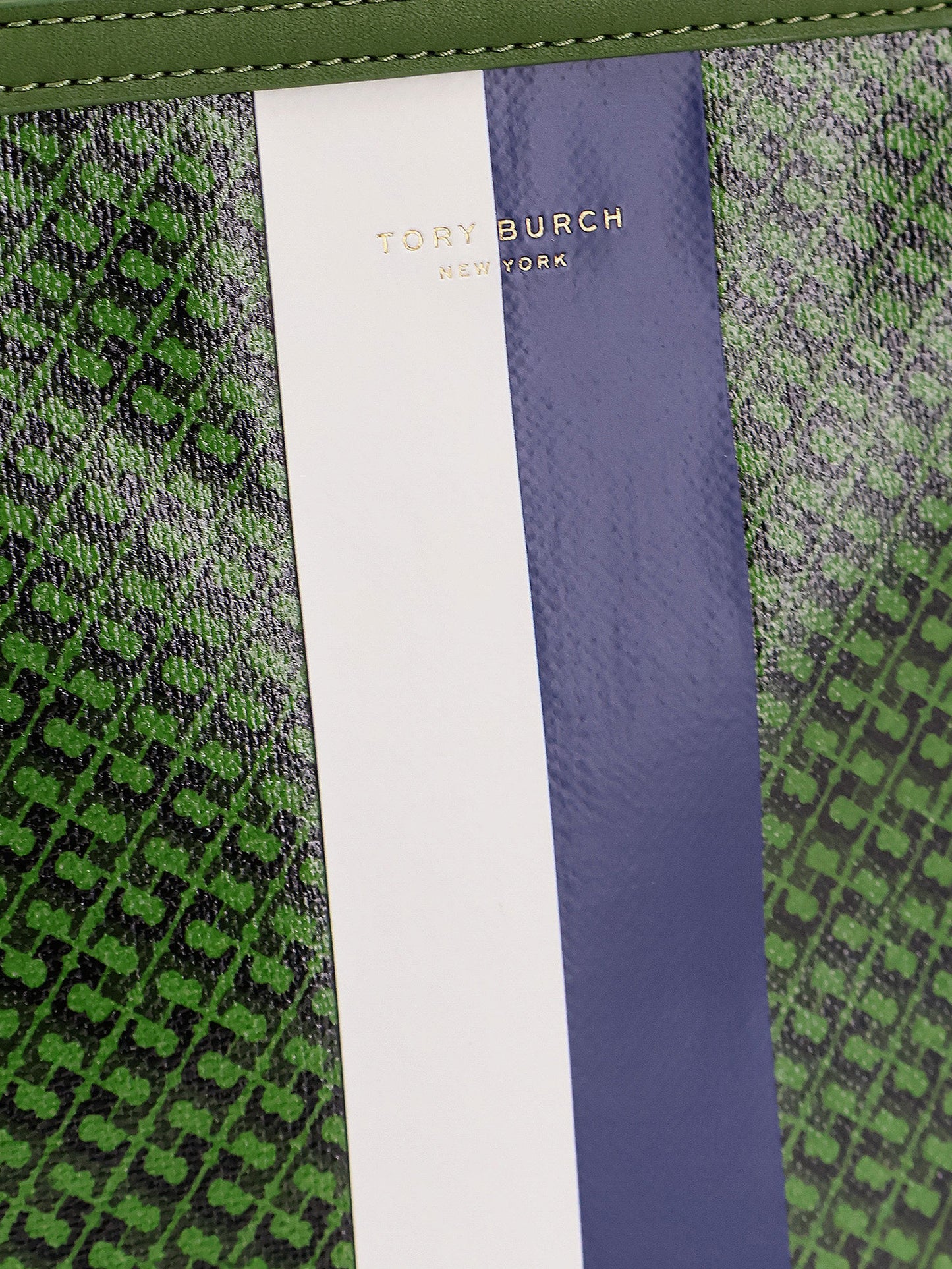 Coated canvas The Racer Tote shoulder bag with all-over logo