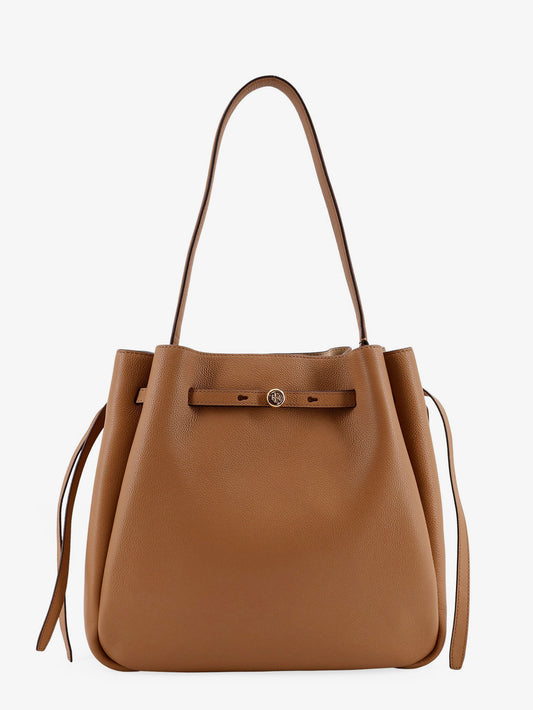 Romy leather shoulder bag