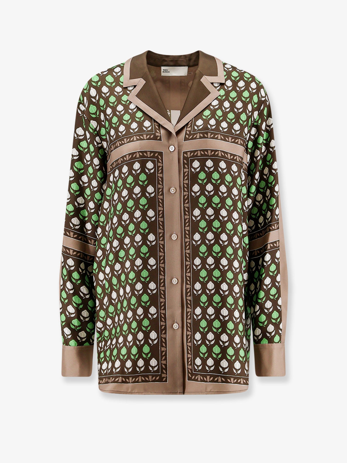 Multicolor silk shirt