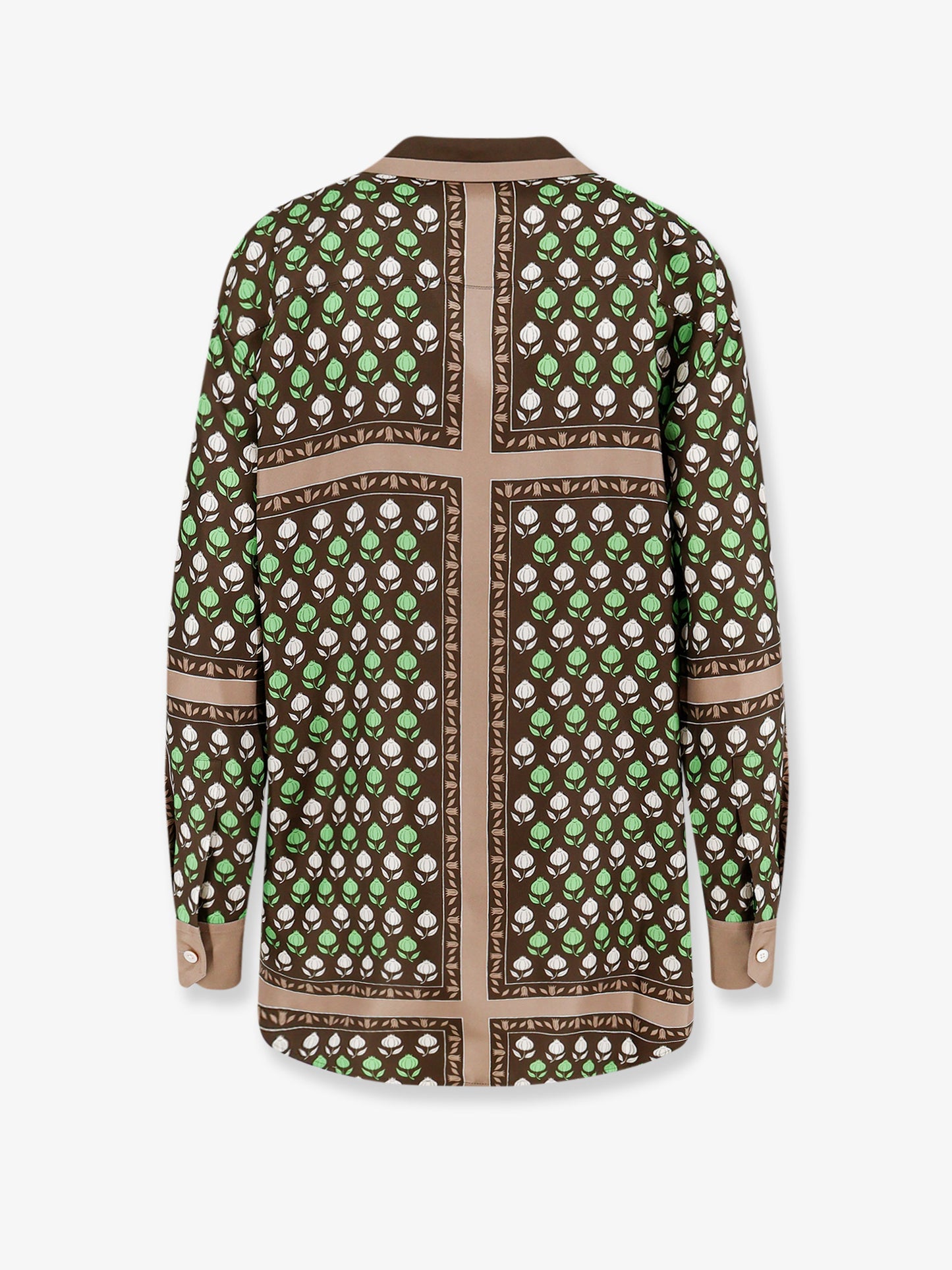 Multicolor silk shirt