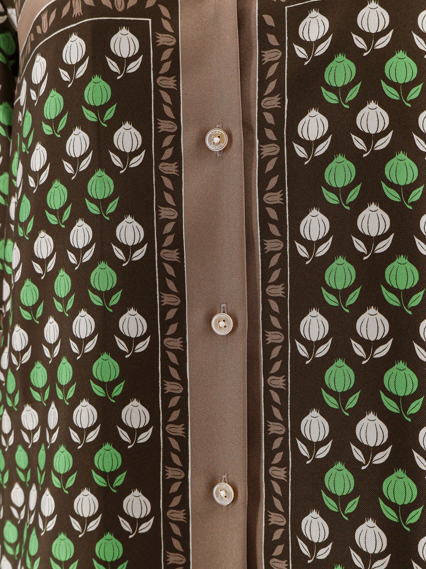 Multicolor silk shirt