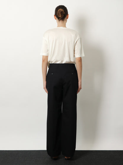 Relaxed cotton trousers thumbnail