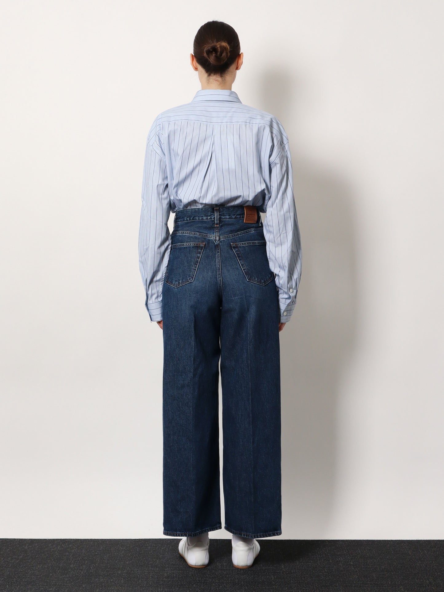 Wide Leg organic cotton jeans