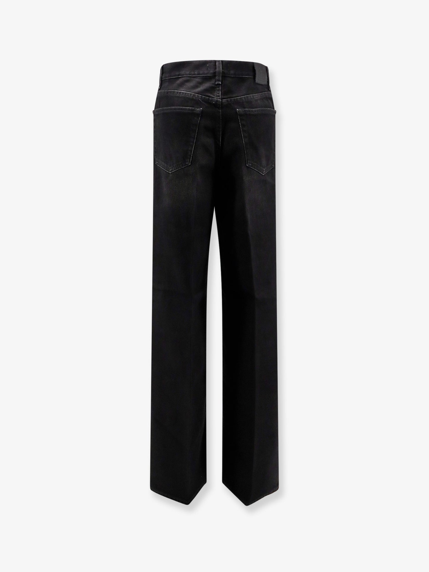 Black denim jeans
