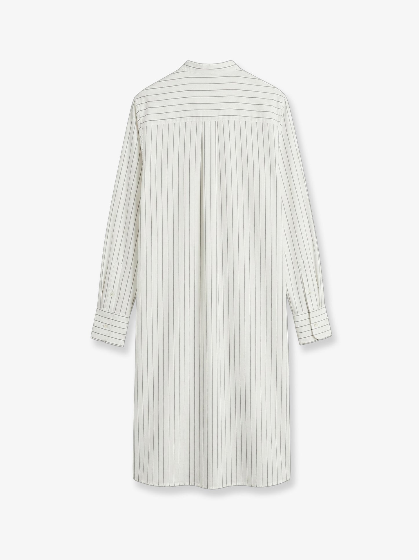 Vestito Striped Summer in viscosa, seta e cotone