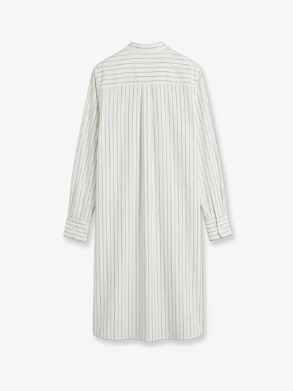 Vestito Striped Summer in viscosa, seta e cotone thumbnail