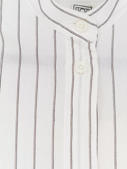 Vestito Striped Summer in viscosa, seta e cotone thumbnail