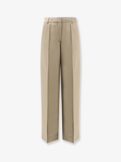 Viscose and wool trousers thumbnail