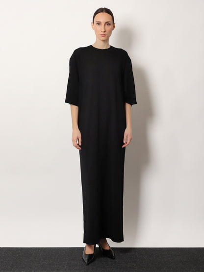 Long merino wool dress thumbnail