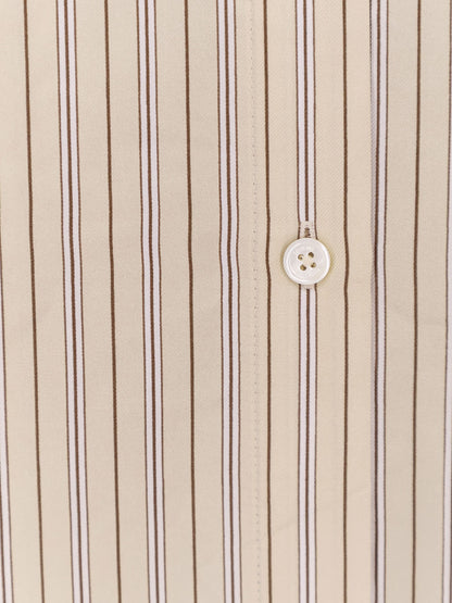 Oversized striped silk shirt thumbnail