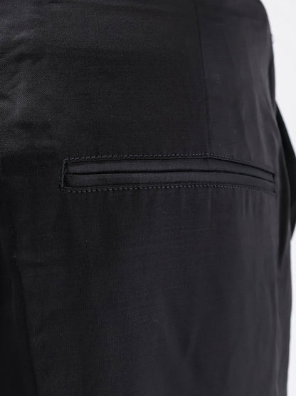 Easy Raw Edge viscose and linen trousers thumbnail