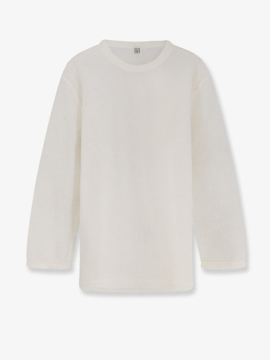 Mohair and wool blend sweater