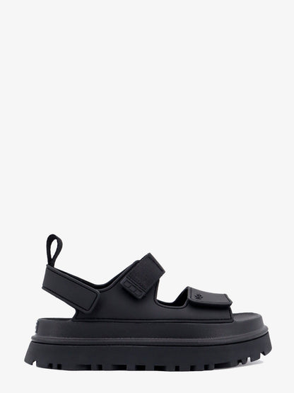 Rubber sandals with embossed logo thumbnail