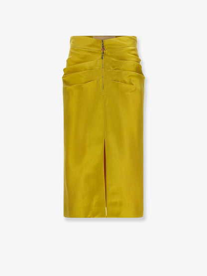 Shantung midi skirt thumbnail