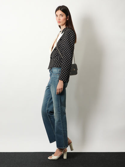 Polka-Dots viscose blazer thumbnail