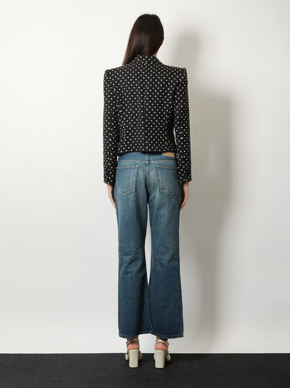 Polka-Dots viscose blazer thumbnail