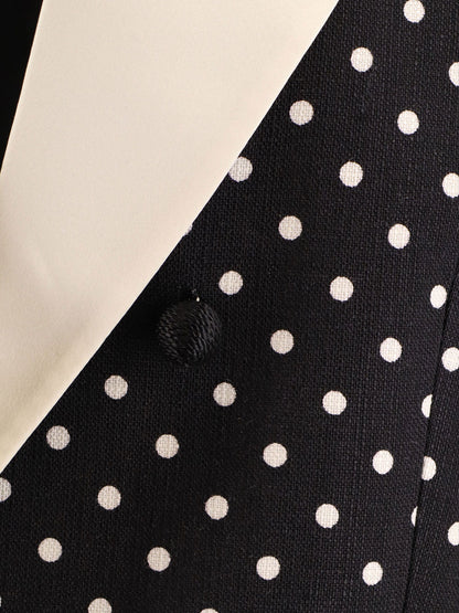 Polka-Dots viscose blazer thumbnail