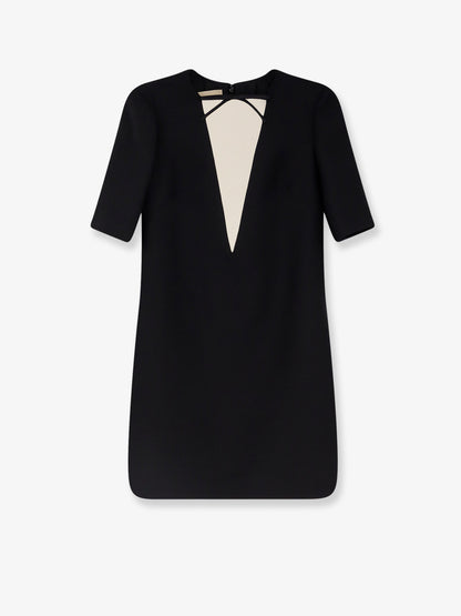 Virgin wool and silk mini dress thumbnail