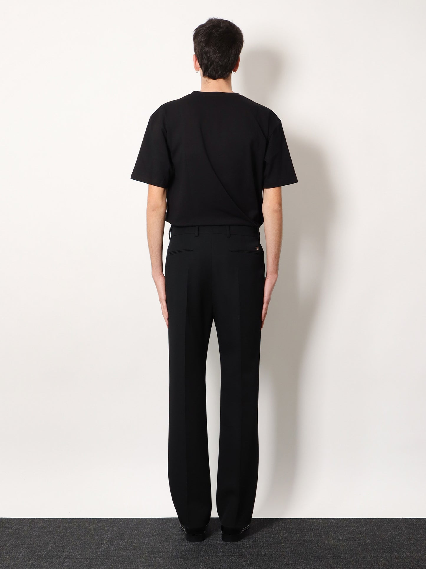 Virgin wool trousers
