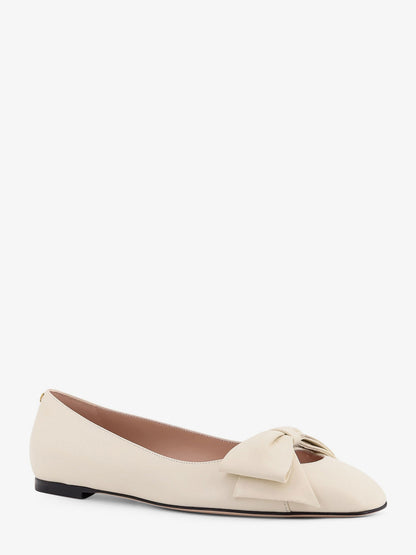 Leather Bowow ballerinas thumbnail
