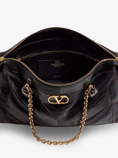 Valentino Garavani Panthea leather shoulder bag thumbnail
